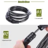 5 Digit Bicycle Password Lock